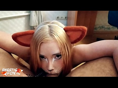 ❤️ Kitsune ingoia cazzo è cum in bocca ❌ Porno anale à noi